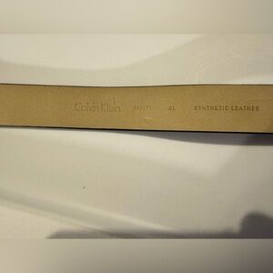 Calvin Klein Black Synthetic Leather women’s Belt